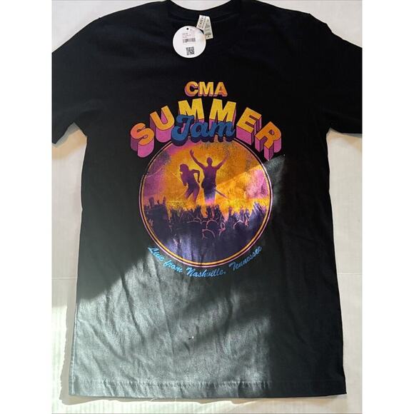 CMA Summer Jam 2021 Shirt Size M Lainey Wilson Luke Combs Miranda Lambert - Picture 1 of 5